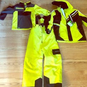 Obermeyer Boys ski jacket and pants
